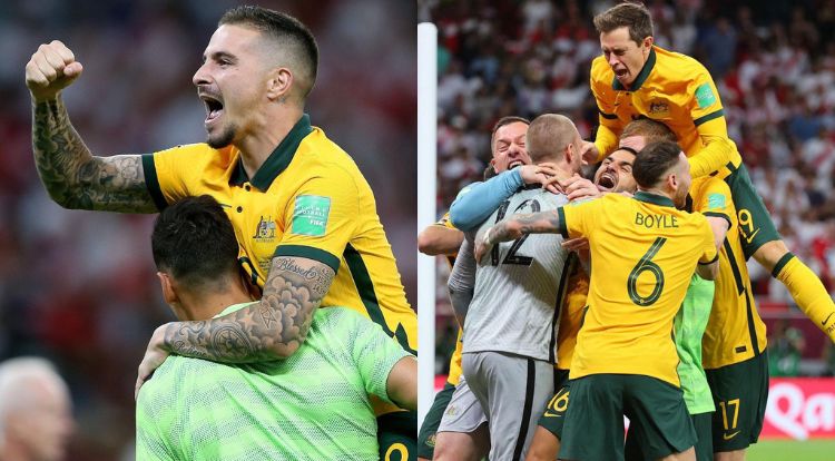 Austrália fica com vaga na Copa do Mundo 2022