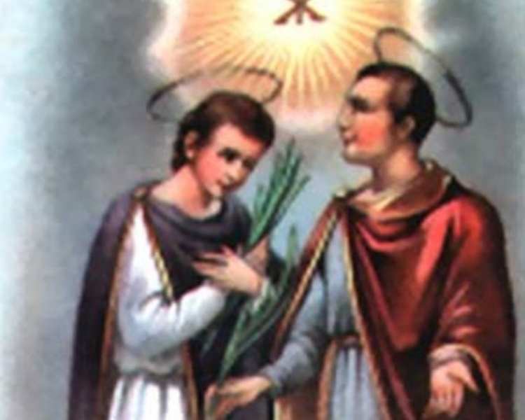 Foto imagem São João e Paulo.