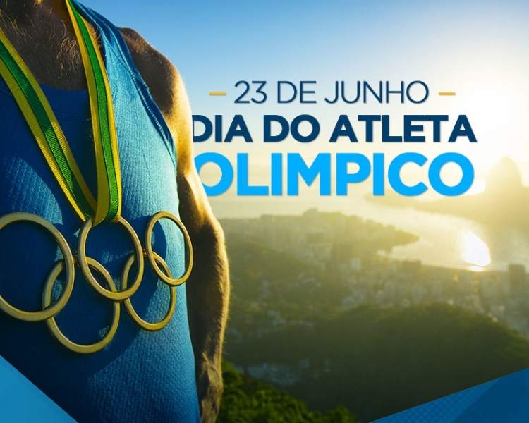 Foto sobre Dia do Atleta Olímpico - 23 de junho.