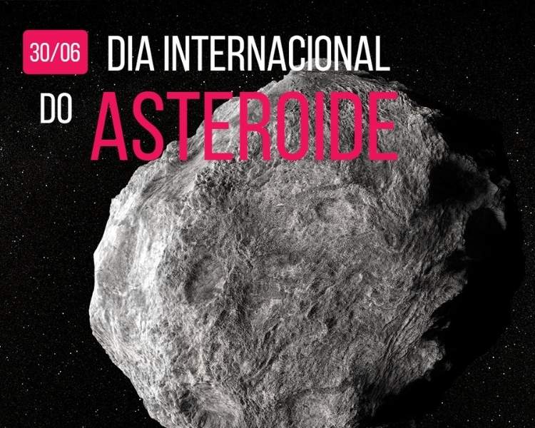 Foto sobre Dia Internacional do Asteroide .