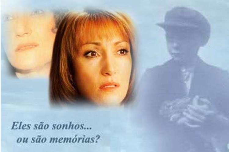 Capa do filme Minha vida em outra vida Foto do filme Minha Vida na Outra Vida com a frase "Eles são sonhos... ou são memórias?"