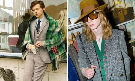 Harry Styles x Gucci: marca de luxo anuncia coleção colaborativa “Gucci HA HA HA”