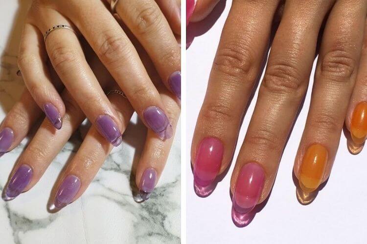 Jelly nails são tendência de beleza
