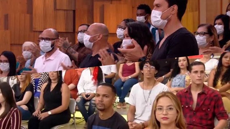 Pantanal, Mariana Santos, Covid-19, plateia com máscaras