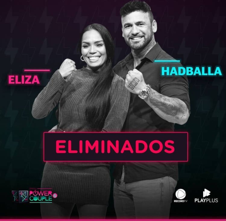 Hadballa e Eliza são eliminados do Power Couple Brasil 2022