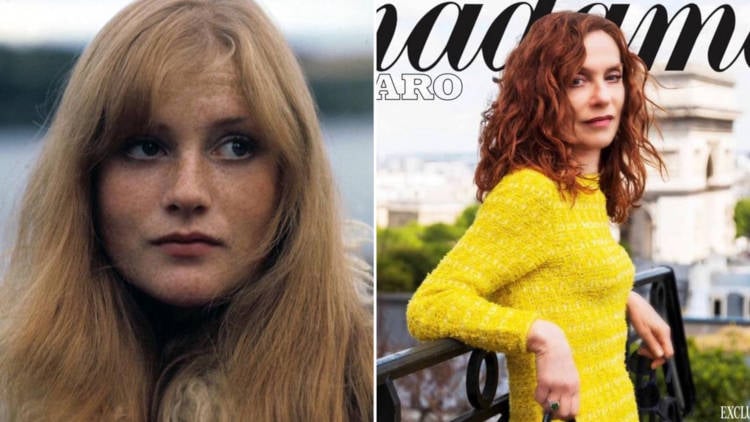 Isabelle Huppert antes e depois