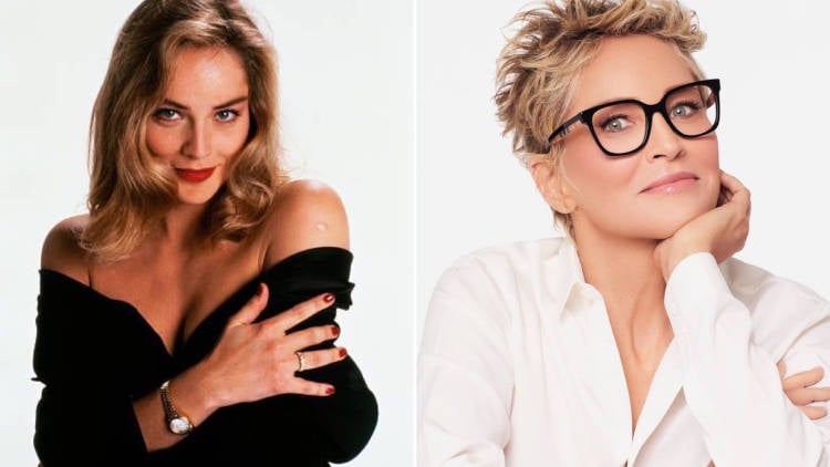 Antes e depois de Sharon Stone: atrizes dos anos 80