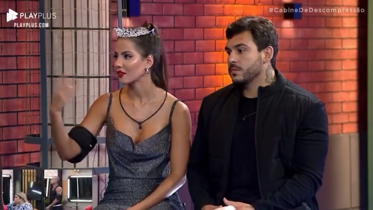 Power Couple, Hadad, Luana, Lucas Selfie, Cabine de Descompressão