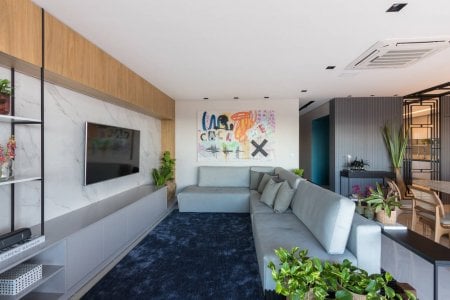 Sala de estar + cinema: fotos e dicas para um ambiente confortável