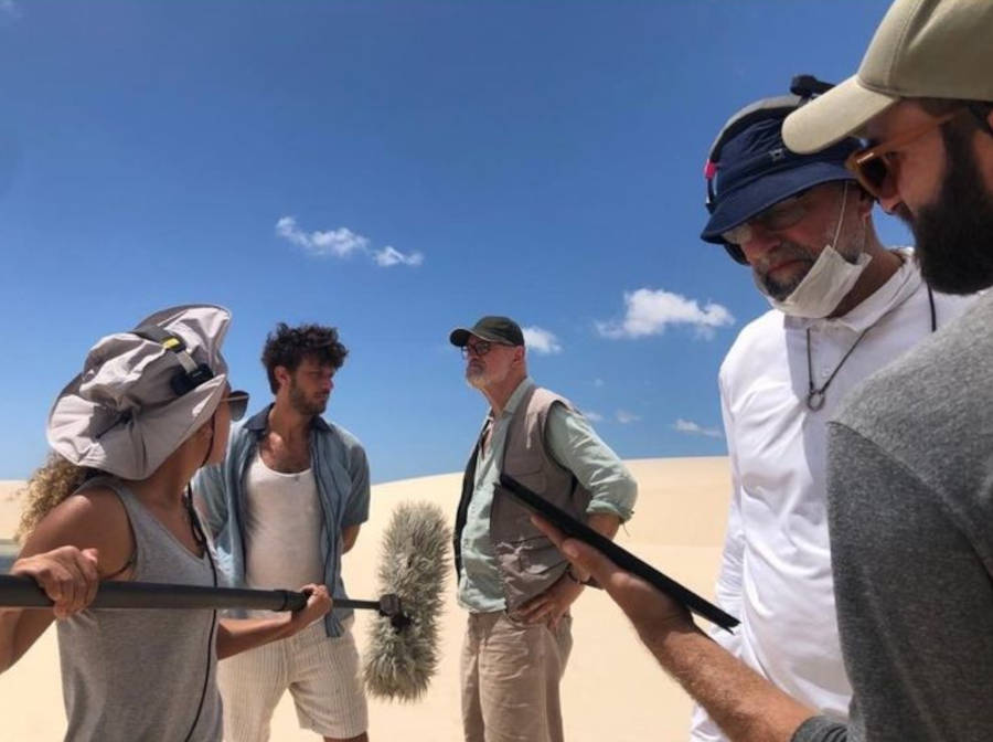 Foto da gravação de Travessia no Maranhão
