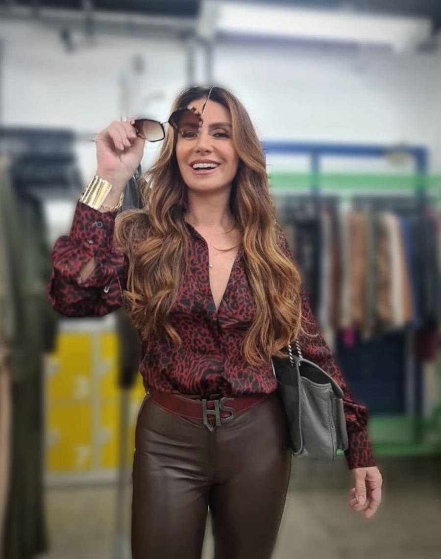 Giovanna Antonelli caracterizada como Helô para a novela Travessia