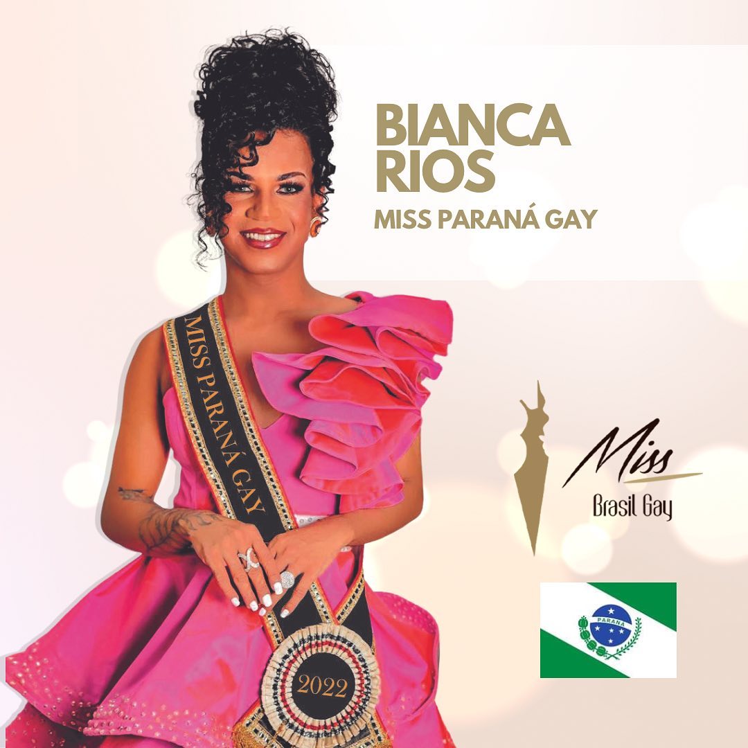 Montagem da candidata Bianca Rios