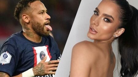 Neymar faz a “fila andar” e surge em clima de romance com mais uma “sósia” de Bruna Marquezine