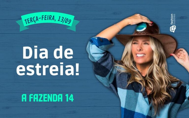 montagem com foto de Adriane Galisteu e que horas começa A Fazenda 2022 em 13/09