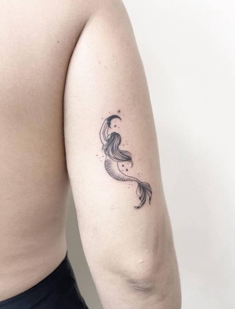 Foto de tatuagem delicada no braço Tumblr