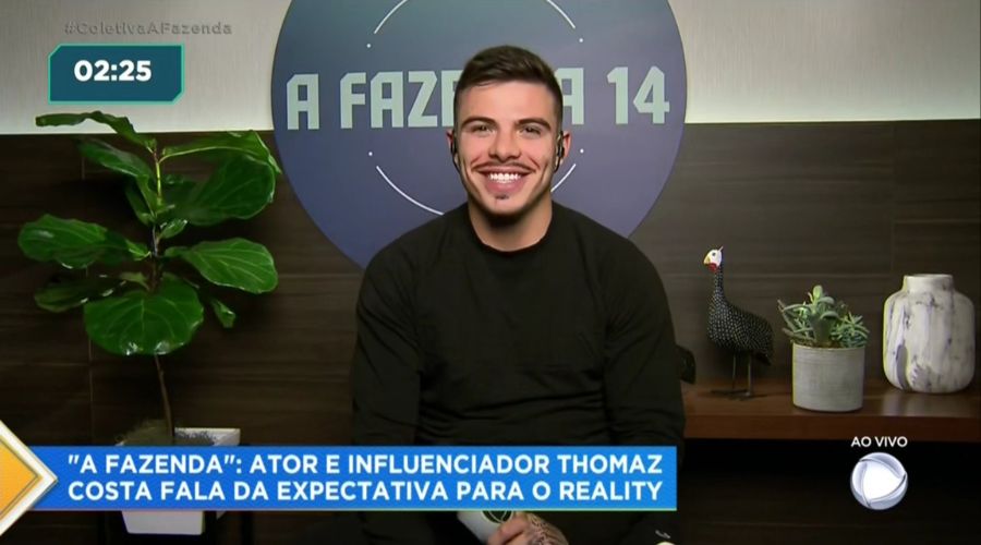 Thomaz Costa confirmado em A Fazenda 14