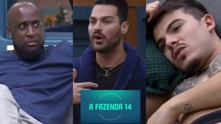 André, Shay e Thomaz.
