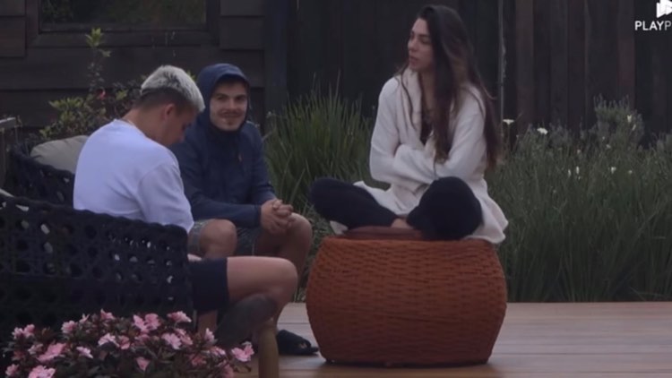 Thomaz Costa, Pétala e Tiago Ramos.