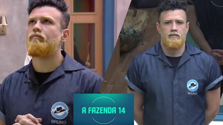 Bruno Tálamo em A Fazenda 2022.