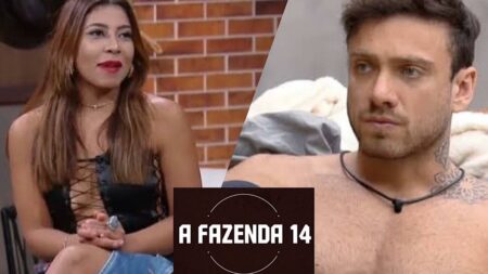 Vini e Ingrid em A Fazenda
