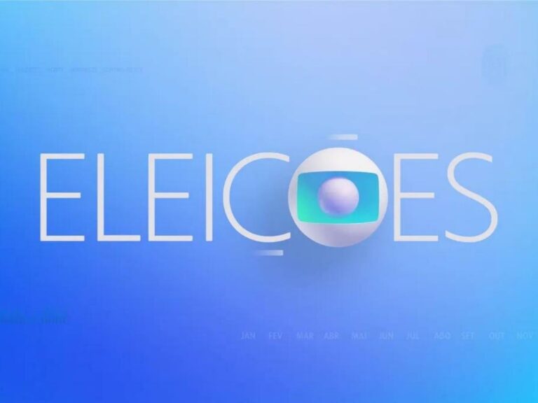 Imagem azul com a palavra "Eleições" escrito.