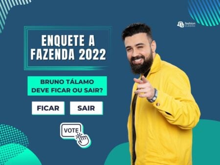 Enquete A Fazenda 2022 R7: Bruno Tálamo deve ficar ou sair?