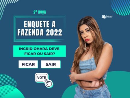 Enquete A Fazenda 2022 R7: vote para Ingrid Ohara ficar ou sair + quem é a peoa