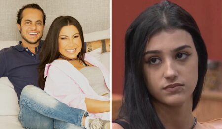 Montagem com foto de Thammy Miranda, Andressa Ferreira e Bia Miranda
