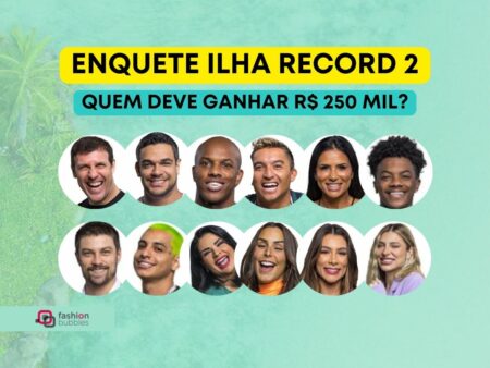 Enquete Ilha Record 2: quem deve ganhar R$ 250 mil? Vote agora!