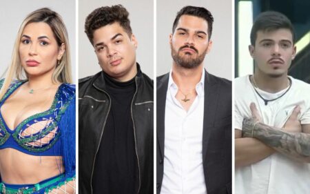 Deolane, Lucas, Shay e Thomaz são quem está na Roça da Fazenda 2022 essa semana