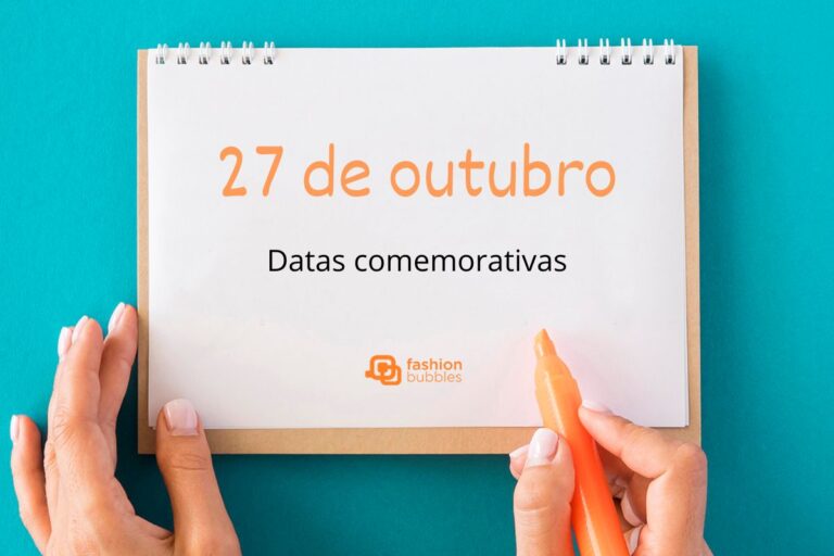 papel escrito 27 de oututbro em laranja