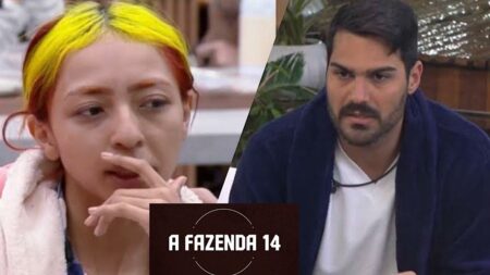 Ruivinha e Shay em A Fazenda.