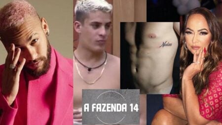 A Fazenda 2022 – Tiago escancara o que mãe de Neymar falou sobre tatuagem com o nome dela: “Louco”
