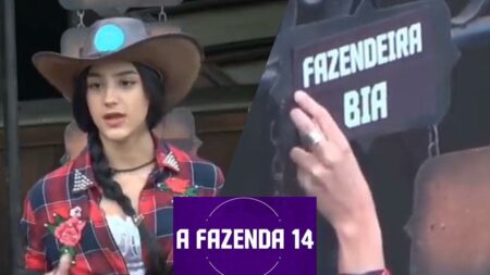 Bia em A Fazenda.
