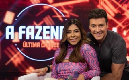 Ingrid Ohara e Rodrigo Faro
