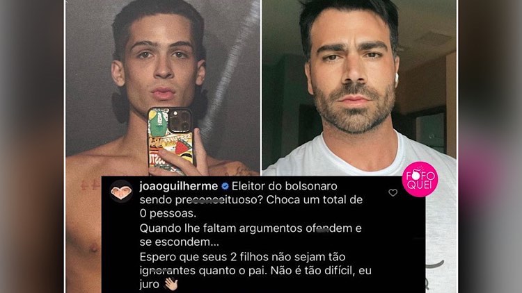 João Guilherme e ex-BBB, Rodrigão.