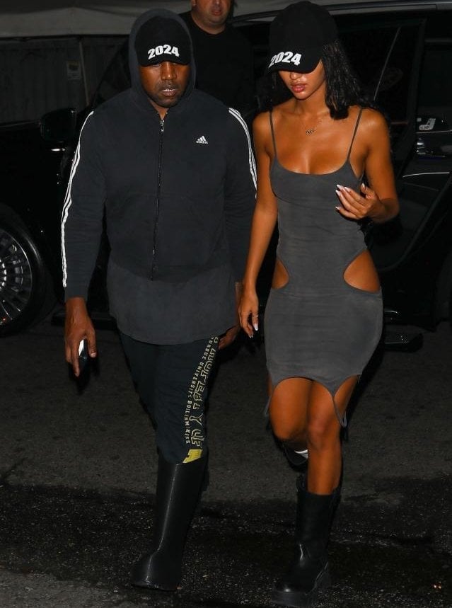 Kanye West e Juliana Nalú