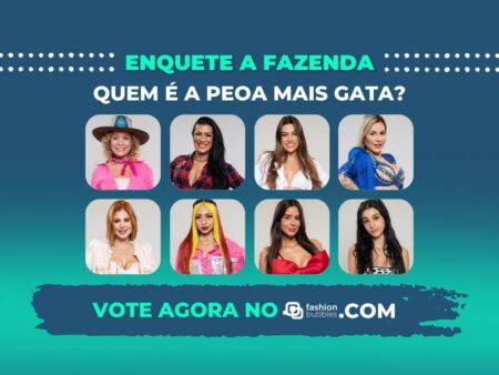 Enquete: Deolane Bezerra, Ruivinha, Pétala, Deborah ou Ellen, quem é a peoa mais gata da Fazenda?