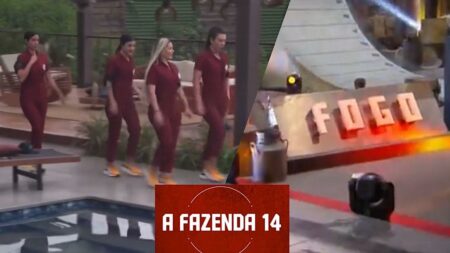 Kerline, Bia, Pétala, Deolane indo para a Prova de Fogo.