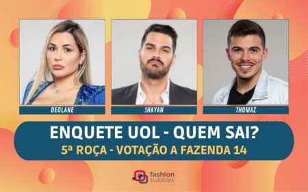 Montagem com os roceiros para ilustrar a matéria de quem sai de acordo com a enquete UOL
