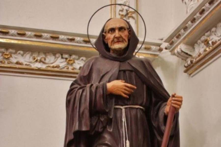 Imagem representativa de São Pedro de Alcântara em Igreja Católica - santo dia 20 de outubro.