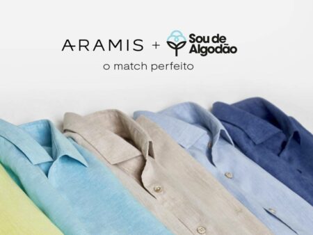 Aramis e Sou de Algodão fecham parceria.