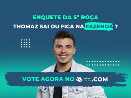 Enquete A Fazenda 5ª Roça R7: vote para Thomaz Costa ficar ou sair + quem é o peão