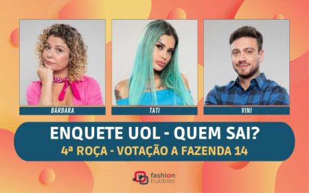 Quem sai de A Fazenda 2022: parcial Enquete UOL, atualizada agora, indica o eliminado da 4ª Roça