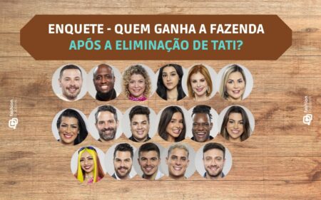 Montagem com todos os participantes para ilustrar a enquete de quem ganha A Fazenda 2022