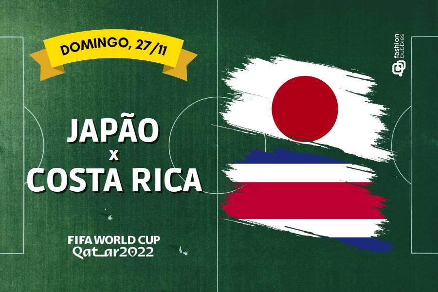 que horas começa Japão x Costa Rica na Copa do Mundo 2022
