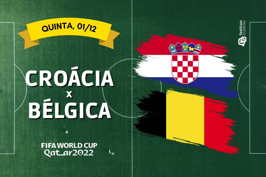 que horas começa o jogo da Copa do Mundo 2022 Croácia x Bélgica