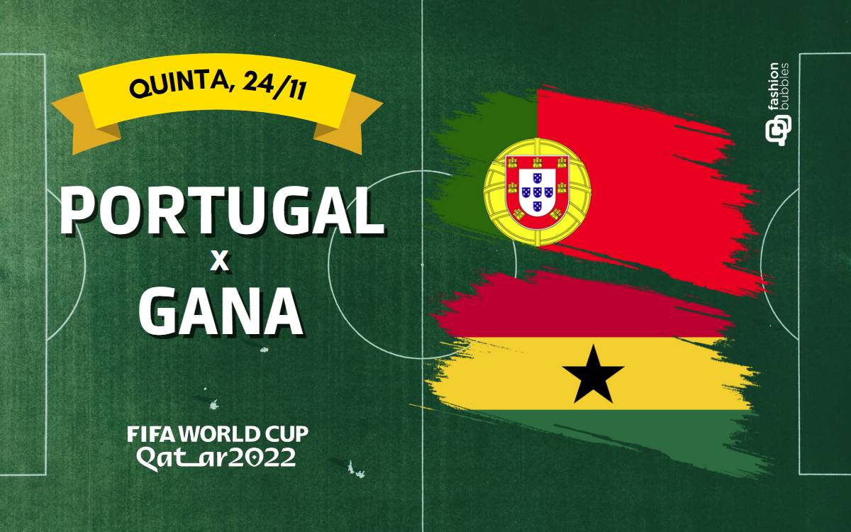 montagem da Copa do Mundo 2022, que horas começa Portugal e Gana hoje, 24/11