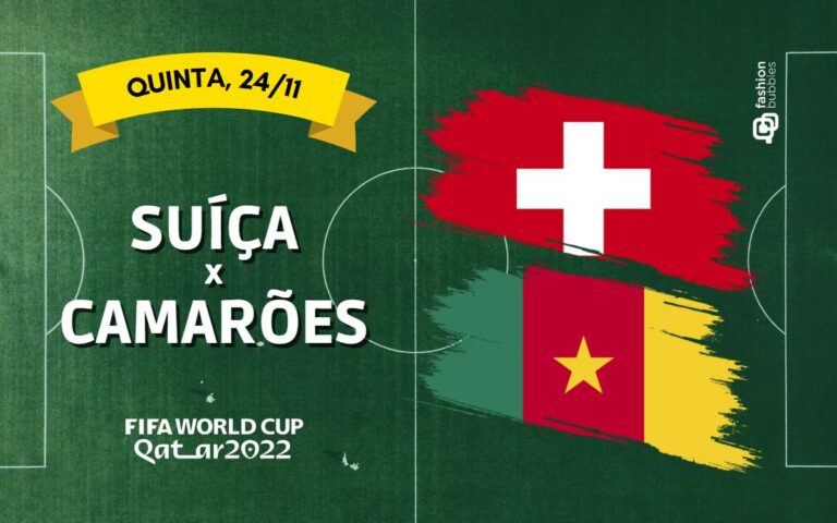 montagem da Copa do Mundo 2022, que horas começa Suíça e Camarões hoje, 24/11