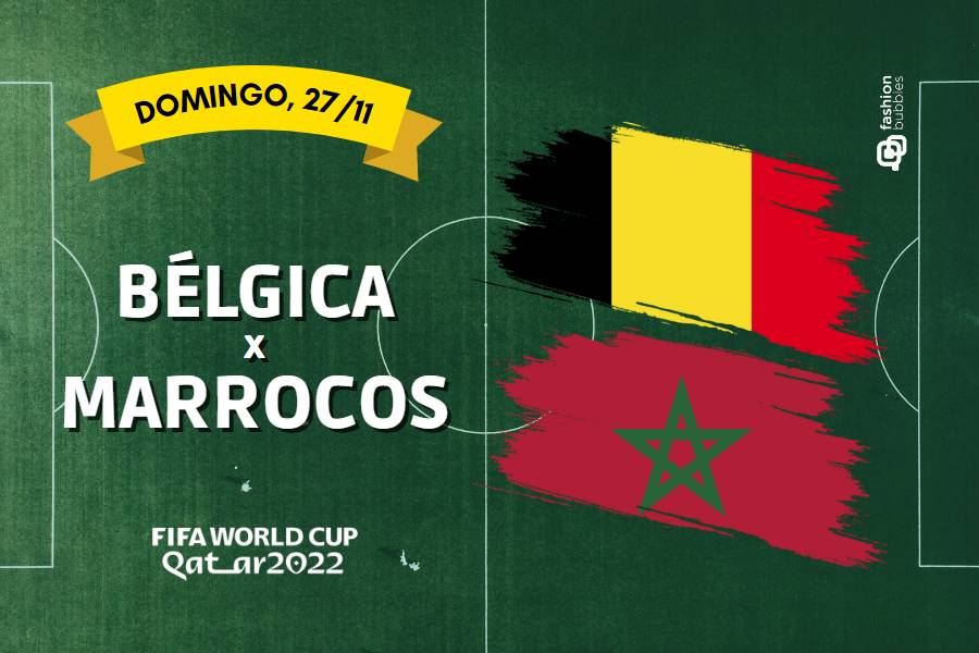 que horas começa Bélgica x Marrocos na Copa do Mundo 2022